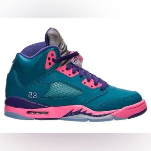 Air Jordan 5 GS Tropical Teal Size 5.5